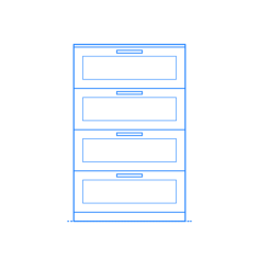 Furniture Dressers Chests Ikea Brimnes 4 Drawer Dresser Vinyl Svg File, Free Vectors File